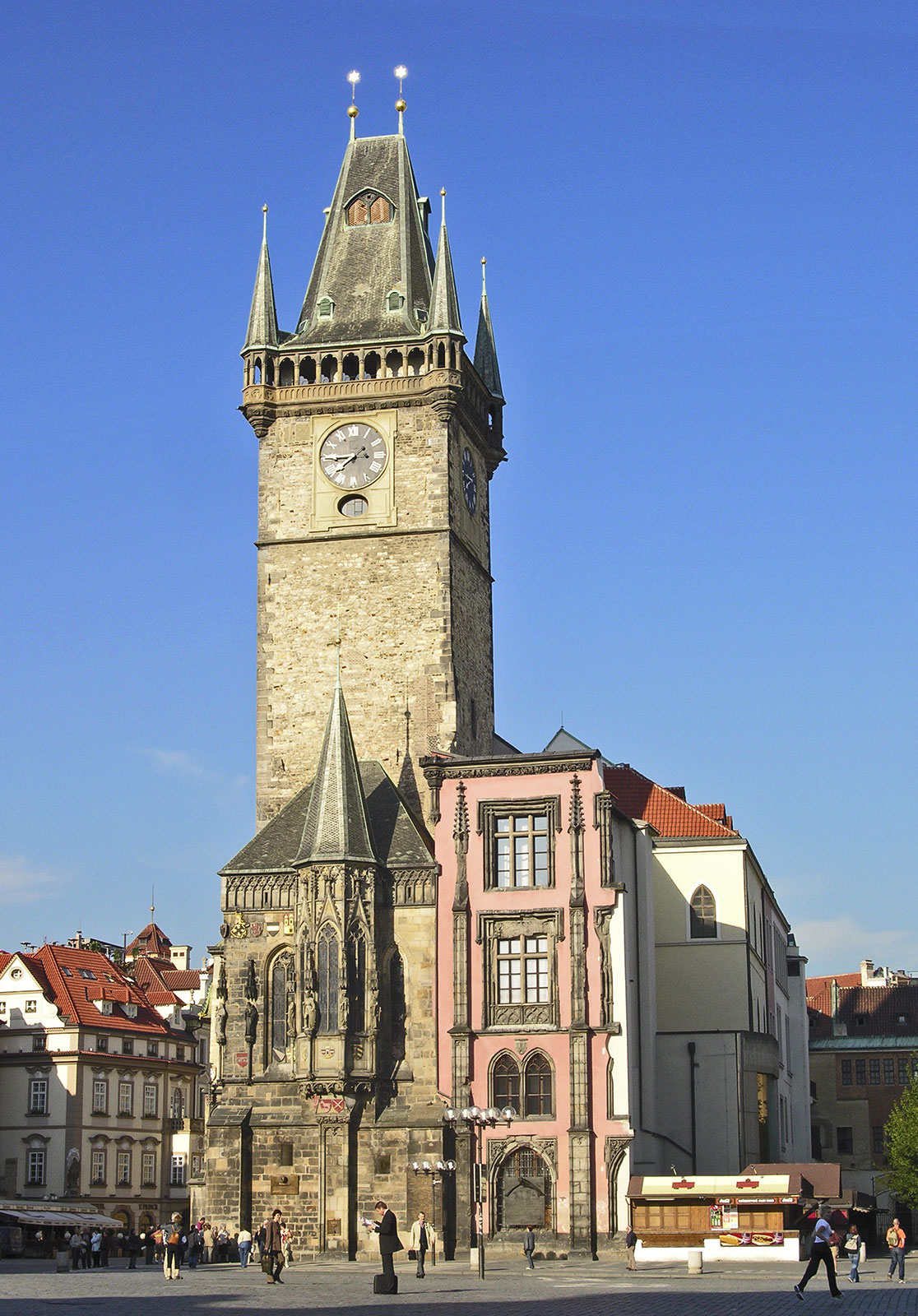 Town Hall, Old Town Square, Prague, Czech Republic