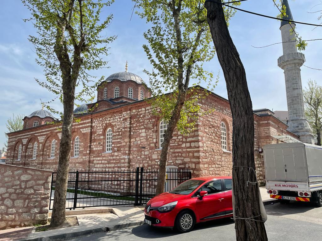 Fethiye Camii'nin Dıştan görüntüsü.