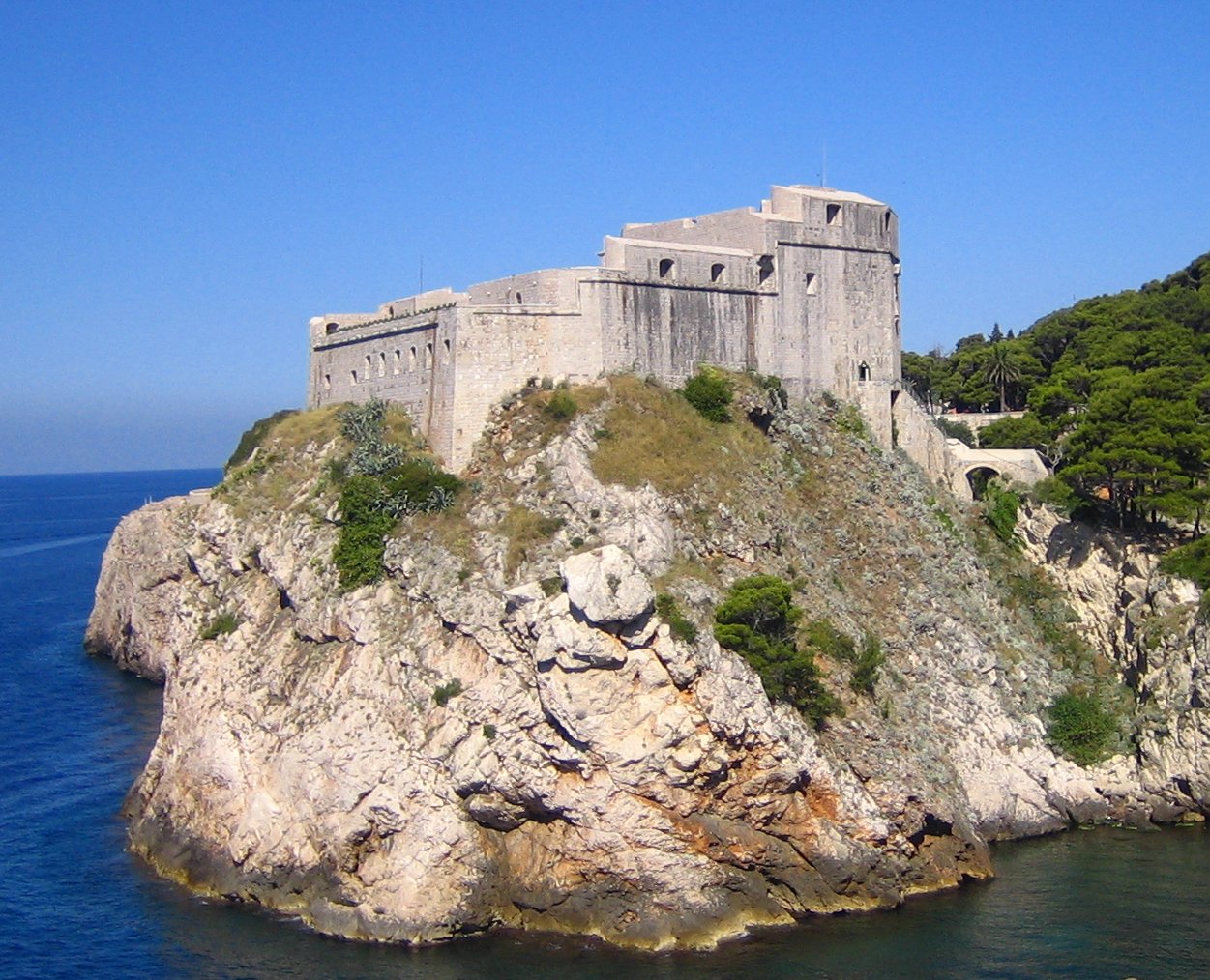 Fort Lovrijenac, Dubrovnik, Croatia