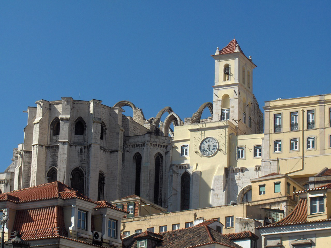 Ruins of the Igreja do Carmo; Lisbon, Portugal