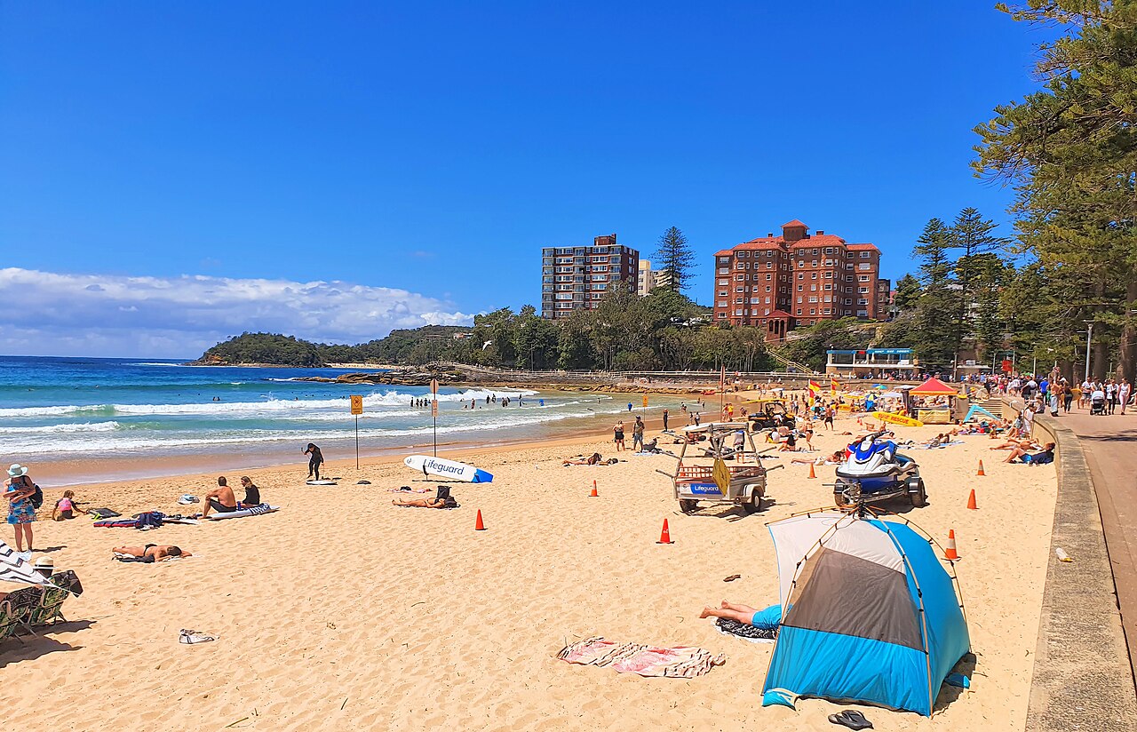 Manly Beach is such a magical spot in Sydney to swim