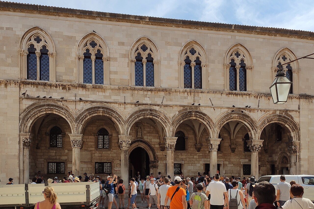 Palacio del Rector, sede del Museo Cultural Histórico de Dubrovnik (Croacia).