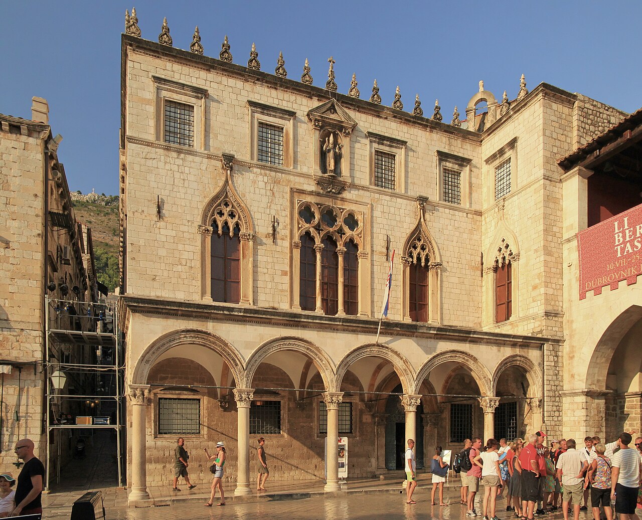 Sponza Palace. Dubrovnik, Dubrovnik-Neretva County, Croatia.