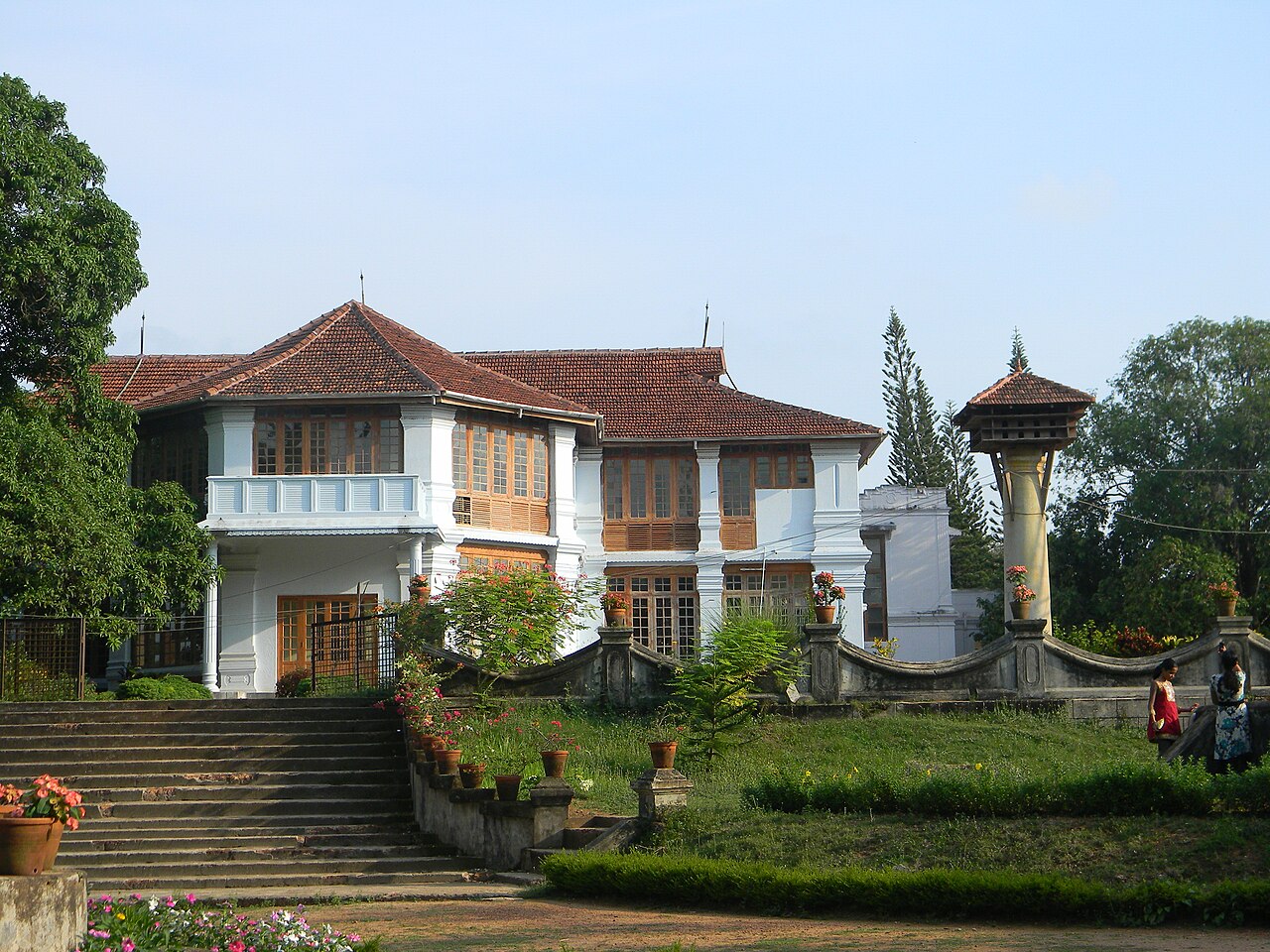 A view of the Hill Palace, Tripunithura, the administrative seat of the erstwhile Kingdom of Cochin and the Cochin Royal Family