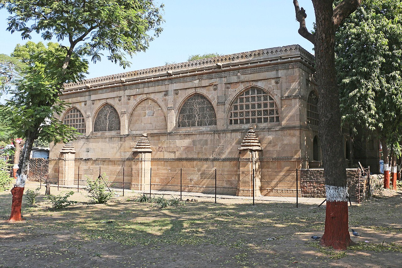 Sidi Saiyyed Mosque, Ahmedabad, India