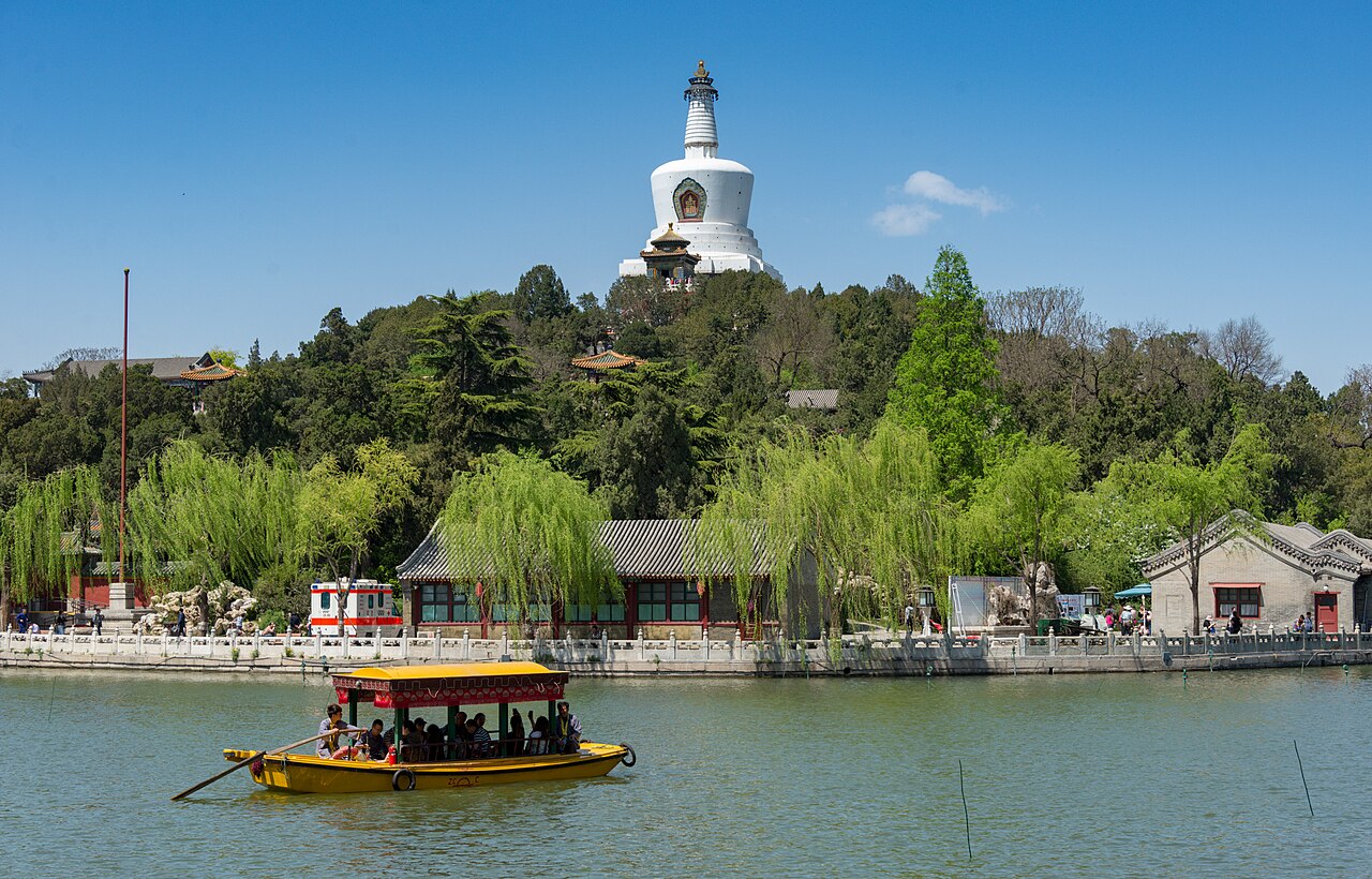 Beihai Park, Beijing, China (Spots removed from original image.)