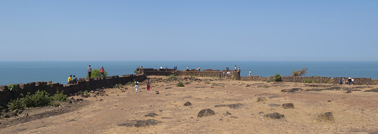 Ruins of Fort Chapora in Goa