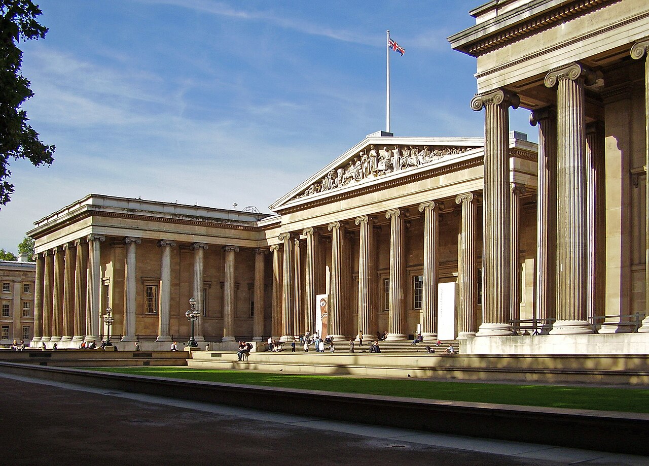 Façade of the British Museum
