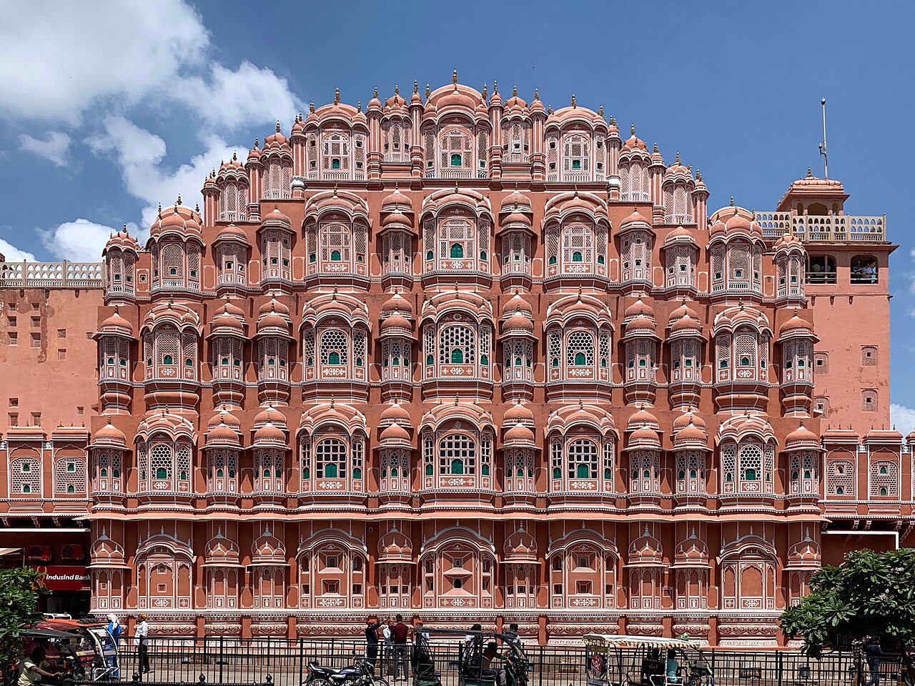 East facade of Hawa Mahal, Jaipur, Rajasthan