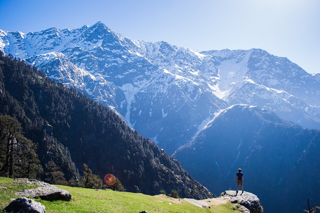 Moon Peak in the Himalayas, hiking trail