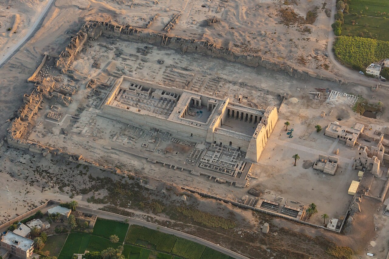 Mortuary temple of Ramses III, Luxor, Egypt