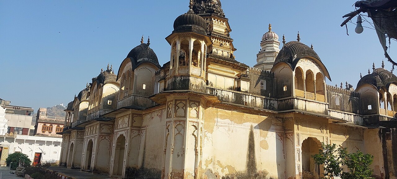 Old Rangji temple, built in 1823 in Pushkar