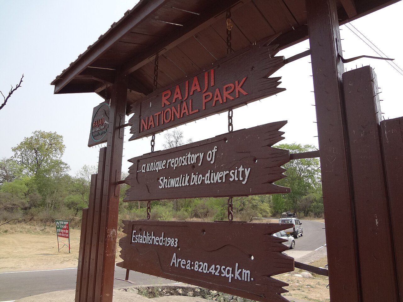 A unique sanctuary spread over 820 Sq.Km. Rajaji National Park, Rishikesh, Uttaranchal