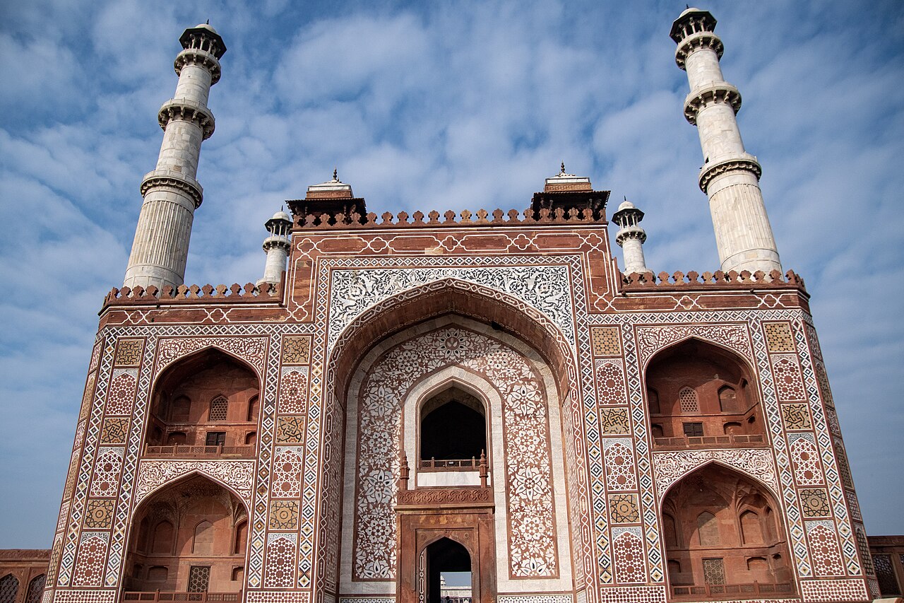 Tomb of Akbar in Sikandra is known for its grandeur and is truly monumental.