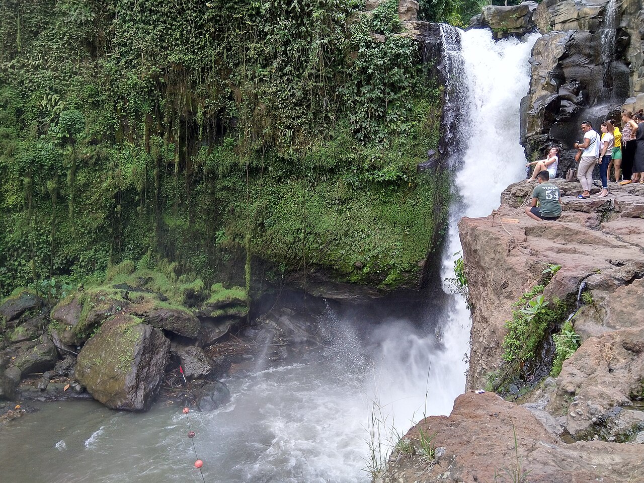 Another view of the Tegenungan Waterfall in Gianyar