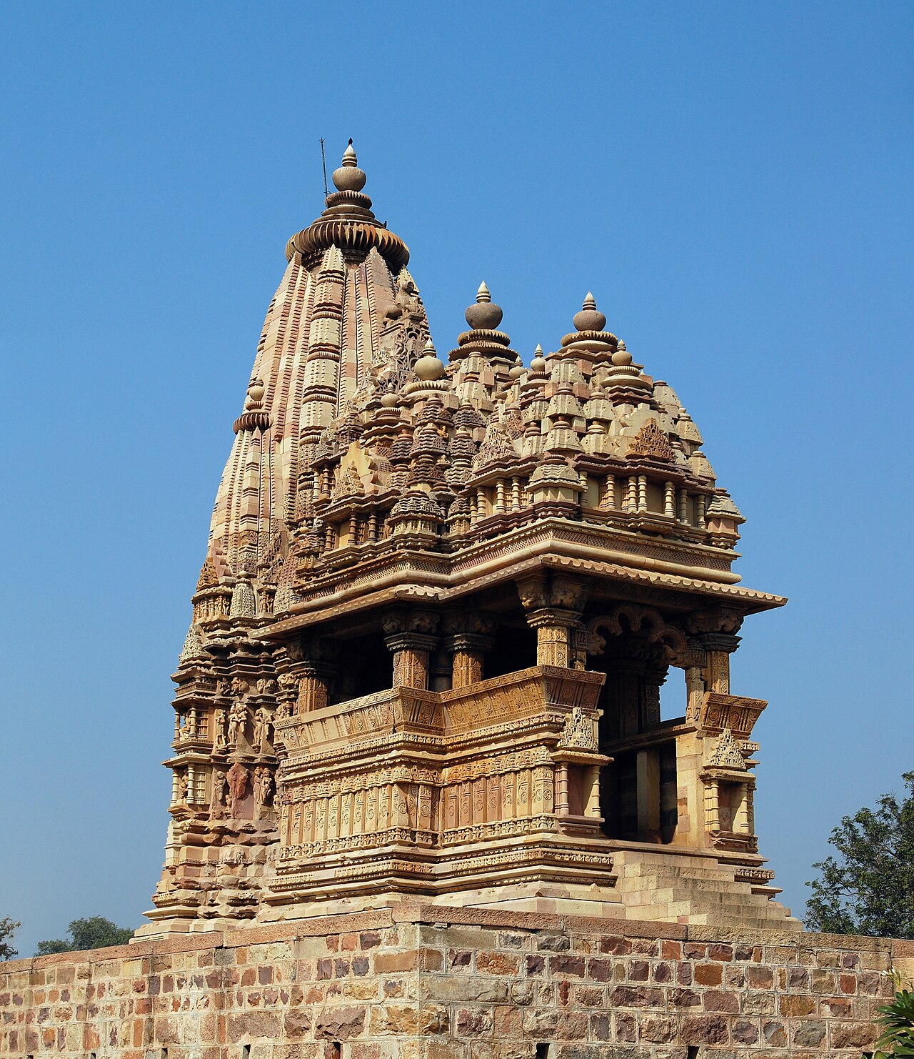 Jeveri Temple, Eestern Group of Temples, Khajuraho, India.