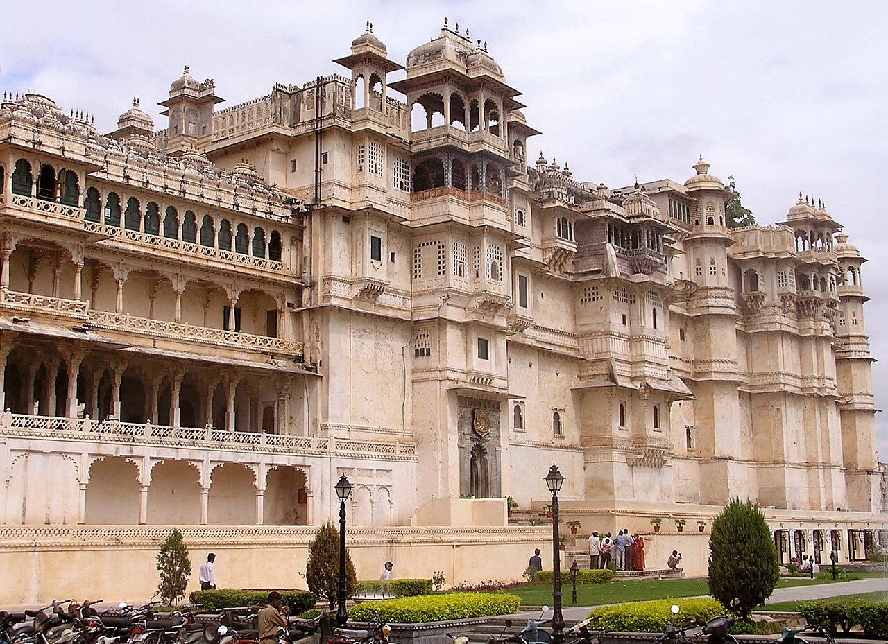 Udaipur - City Palace at Udaipur (Rajasthan, India)