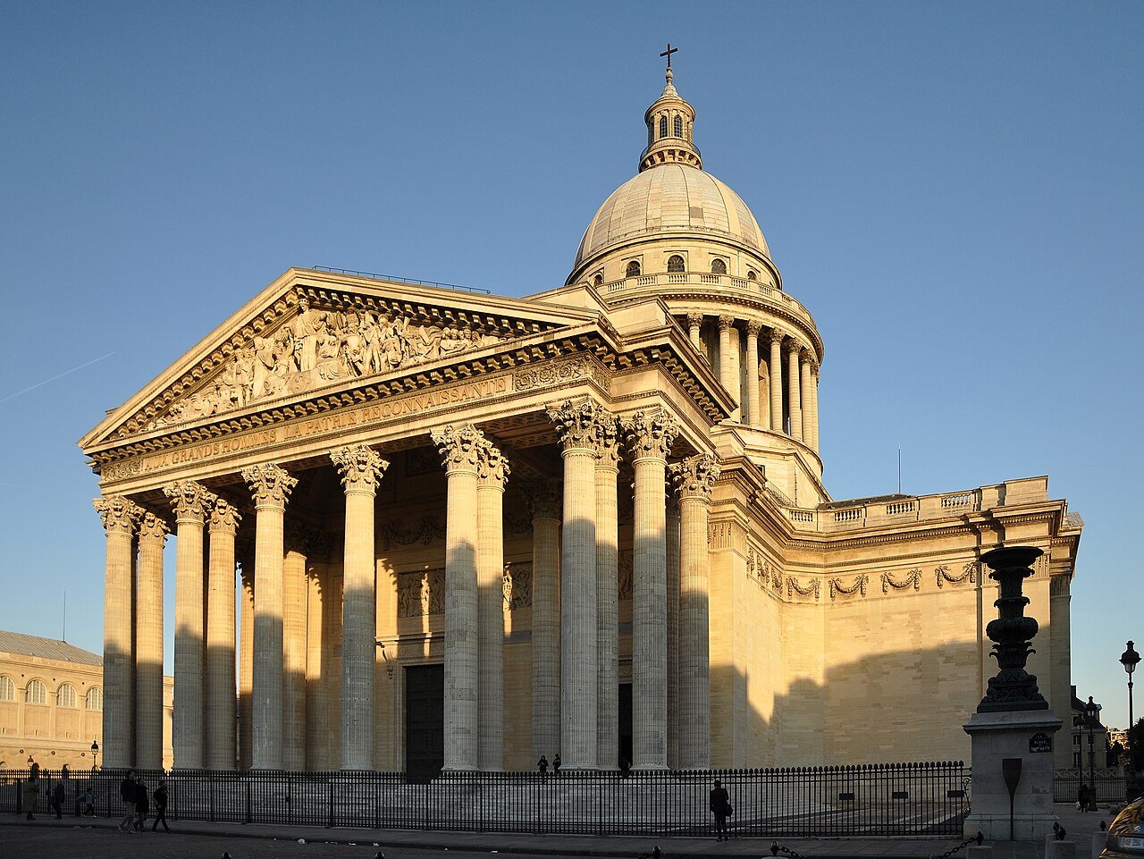 Pantheon of Paris located in the 5th arrondissement of Paris, France.