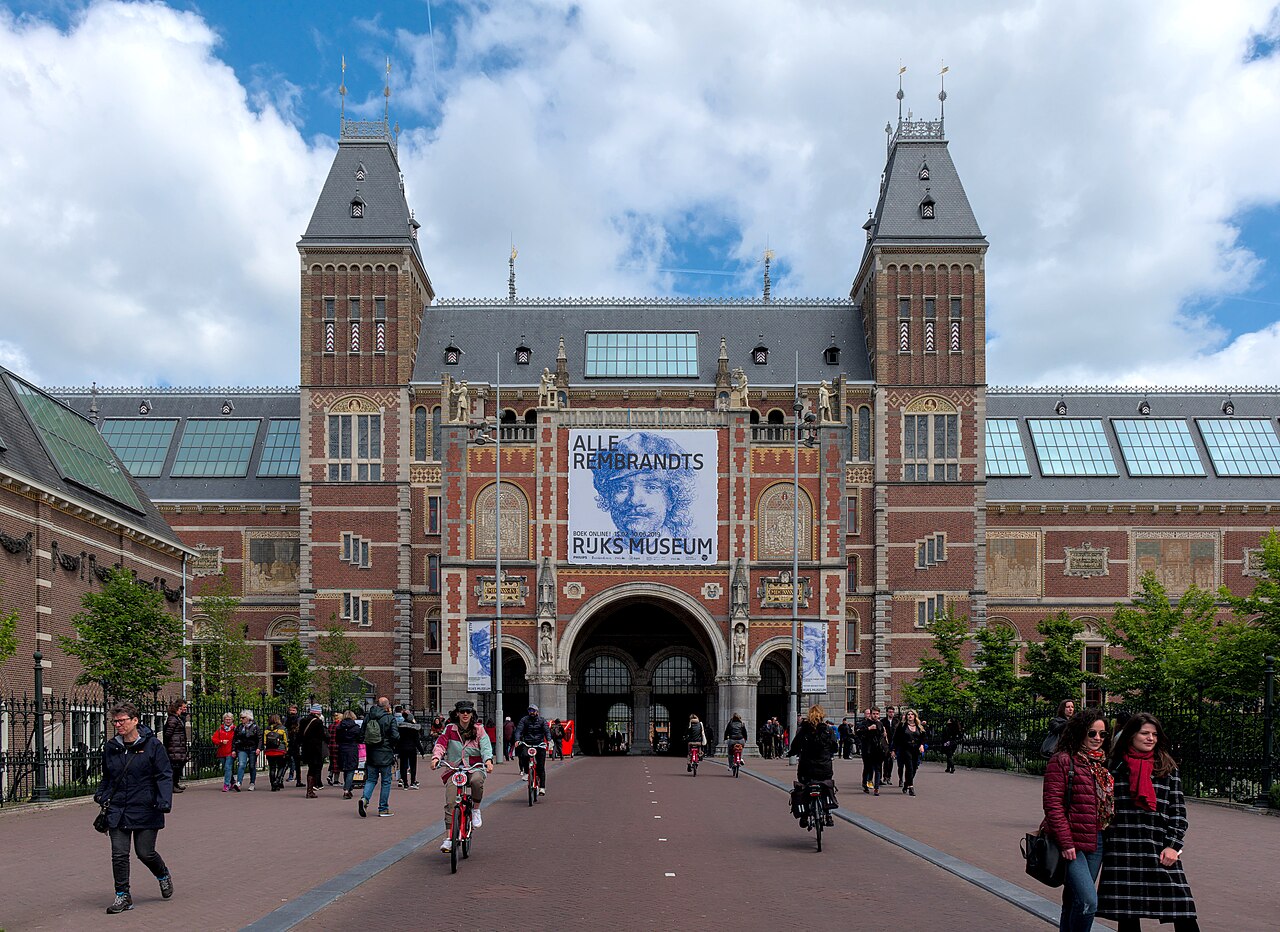 South facade of the Rijksmuseum Amsterdam