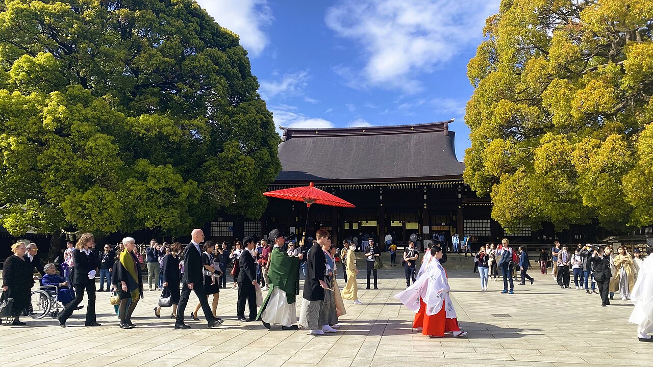 2023年の明治神宮本殿