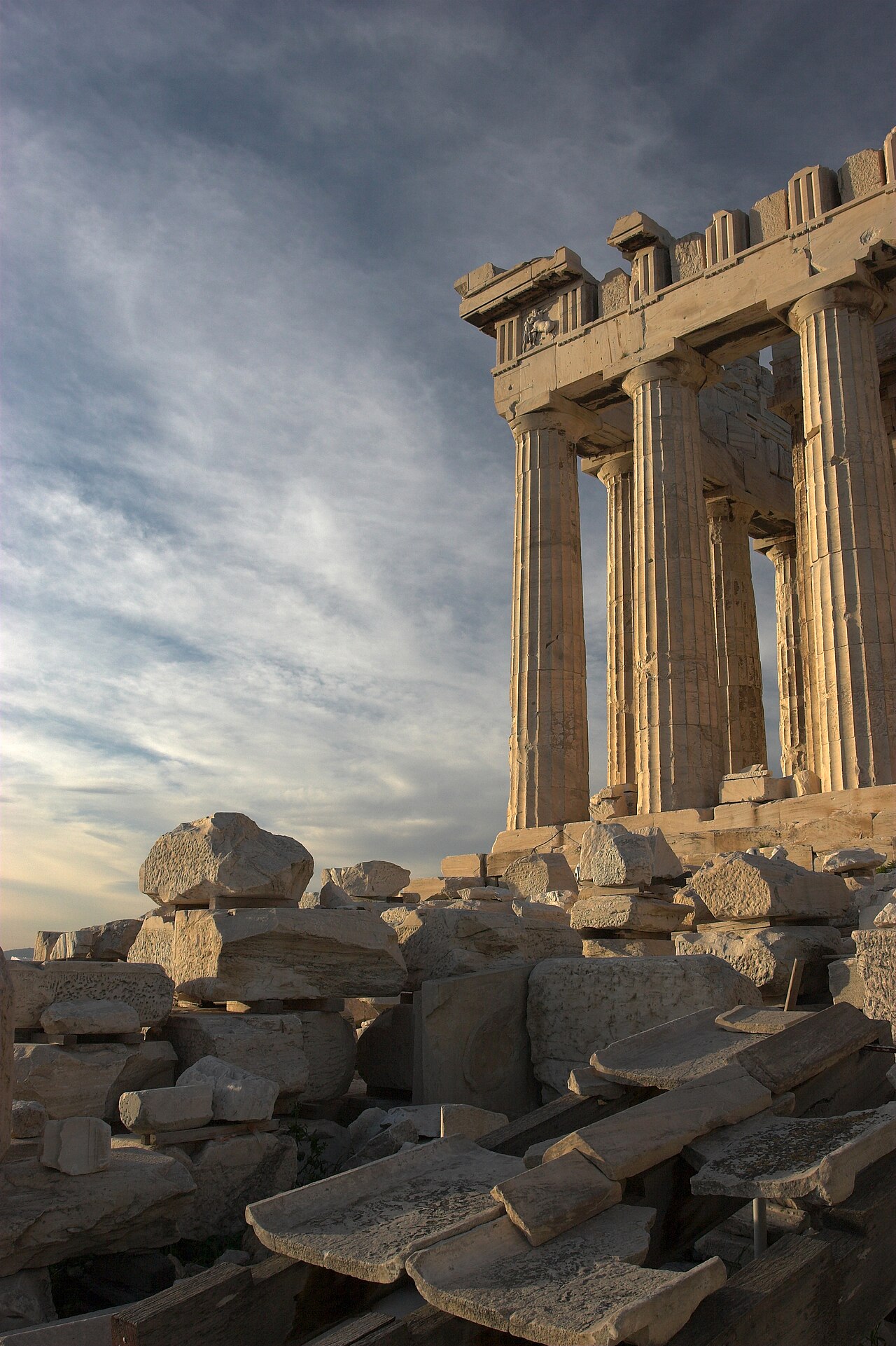 Picture of Parthenon I took in late afternoon.
