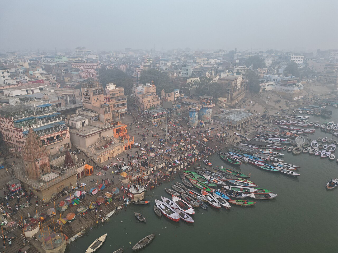 Dasaswamedh Ghat in Varanasi, India