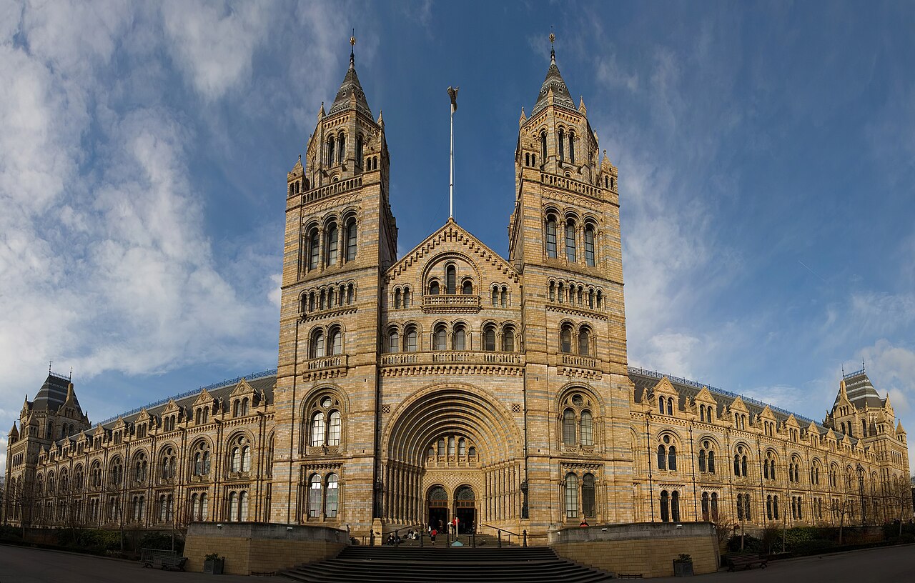 The Natural History Museum. This is a panorama of approximately 5 segments. Taken with a Canon 5D and 17-40mm f/4L.