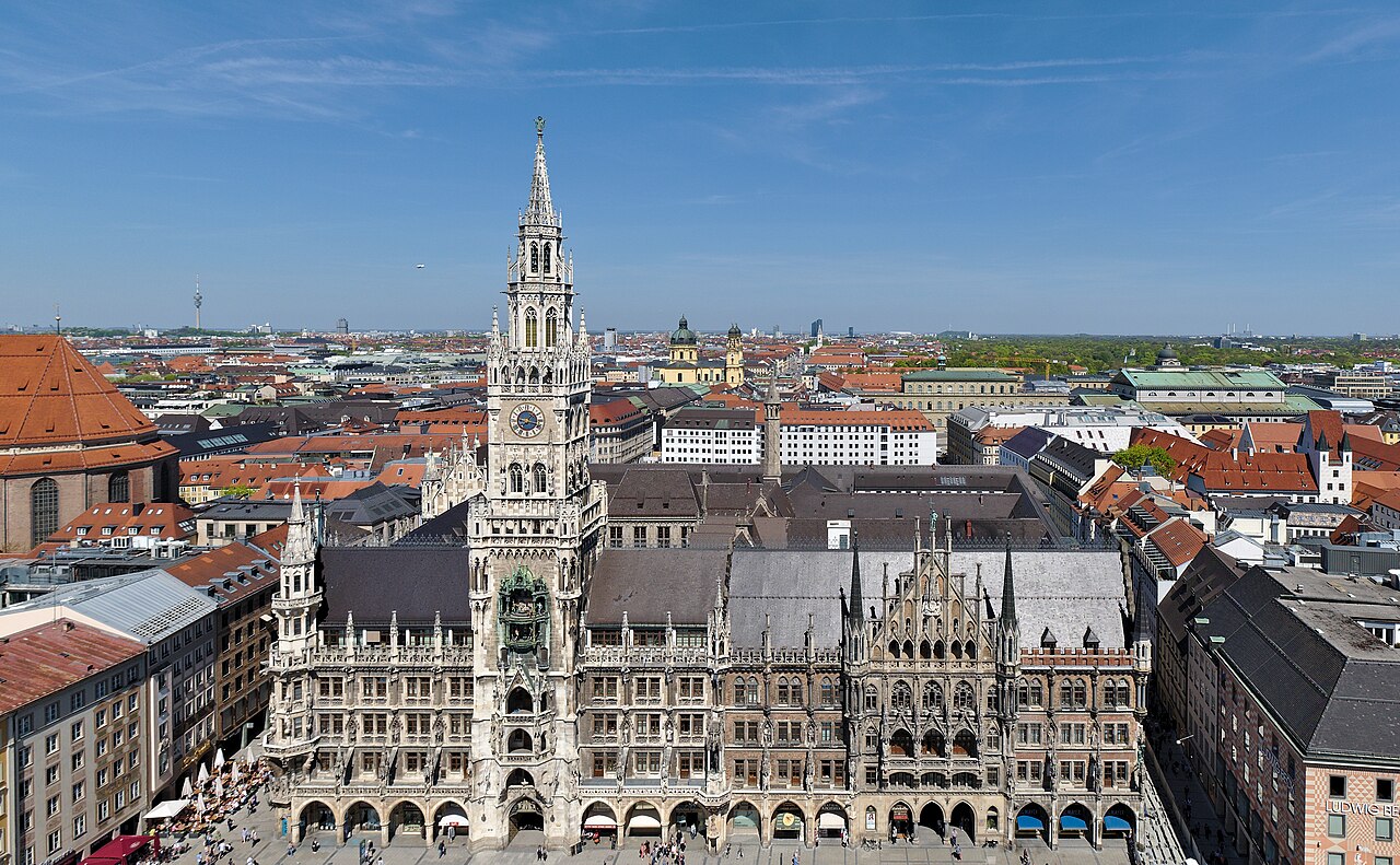 New Town Hall, Munich, Germany.