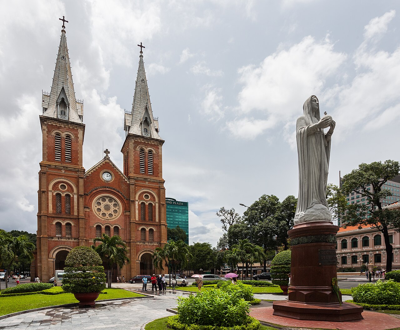 Notre-Dame Basilica, Ho Chi Minh City, Vietnam.