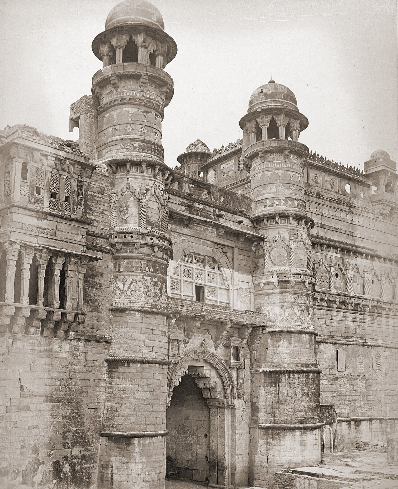 Hathi Pol Gate, Man Mandir Palace, [Gwalior]