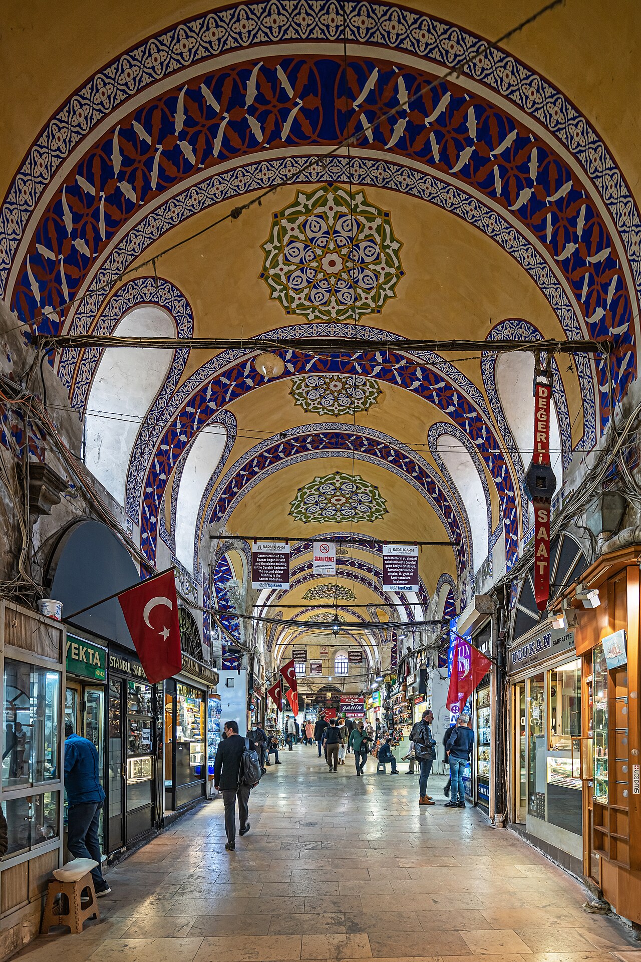 Grand Bazaar in Istanbul, Turkey
