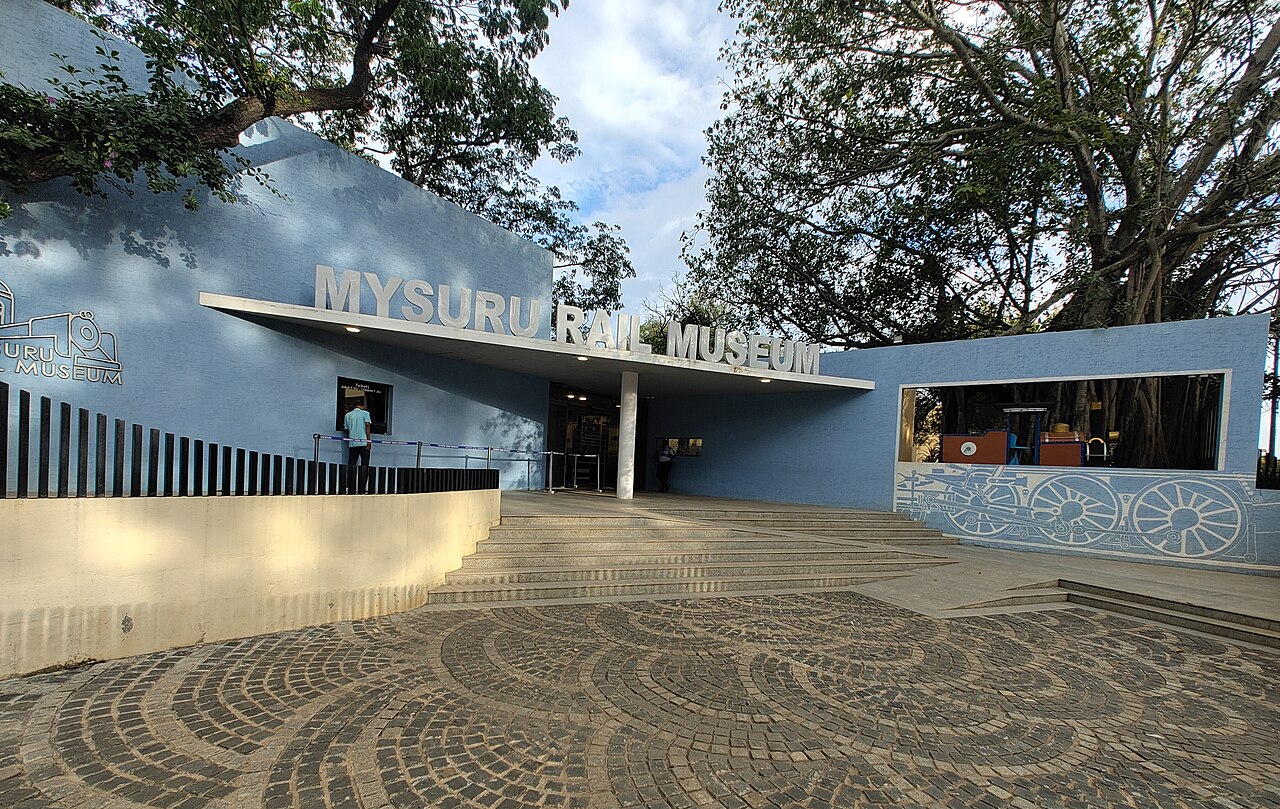 Entrance of mysuru rail museum