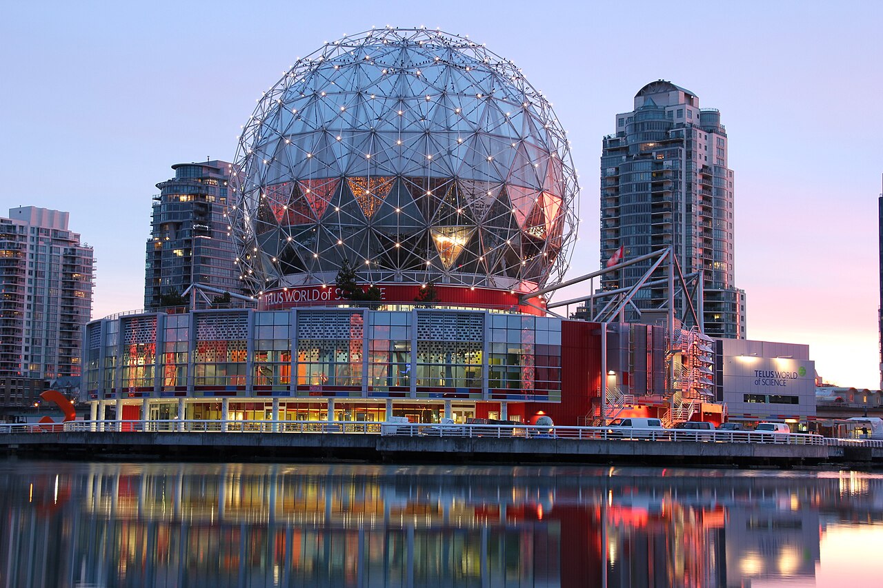 Science World at TELUS World of Science in Vancouver.