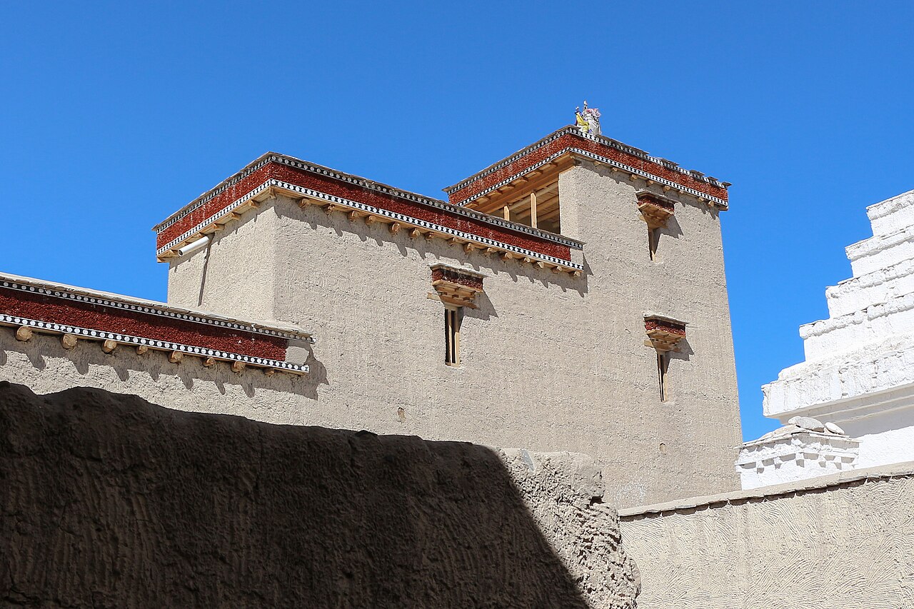 Part of the Shey Palace, Ladakh, India