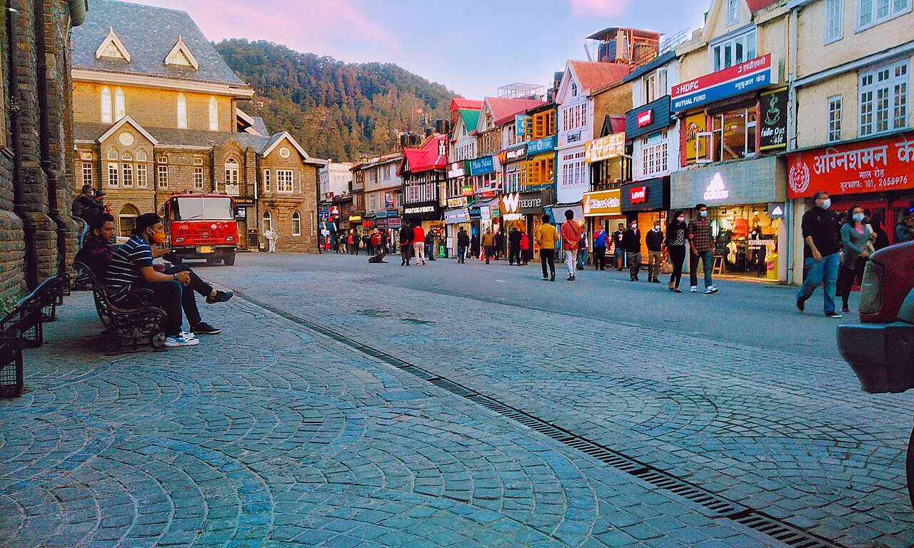 Mall Road Shimla